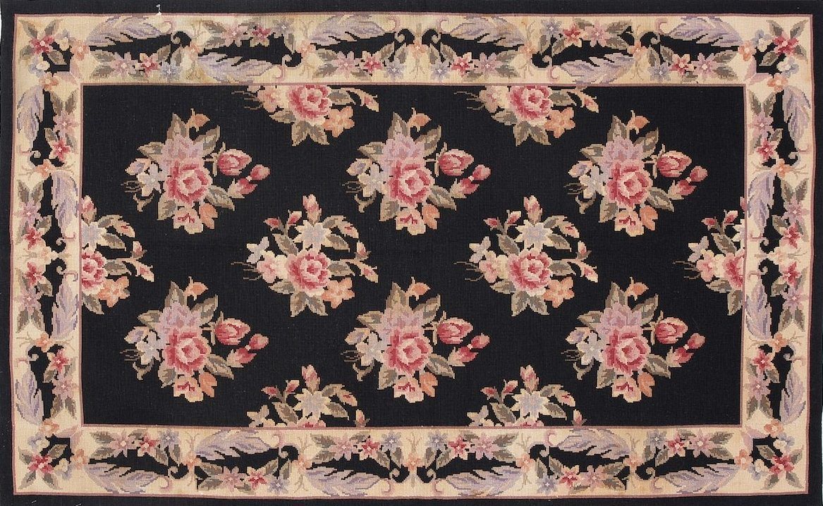 Tappeto Cinese Needlepoint 149 x 91 visione dall'alto