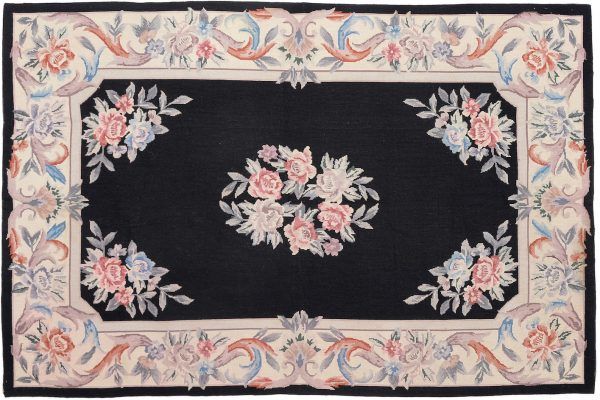 Tappeto Cinese Needlepoint 178 x 118cm visione dall'alto