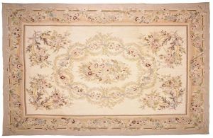 Tappeto Cinese Aubusson 275 x 178cm visione dall'alto