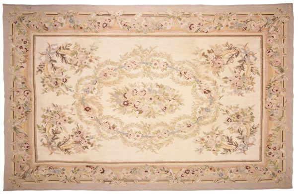 Tappeto Cinese Aubusson 275 x 178cm visione dall'alto