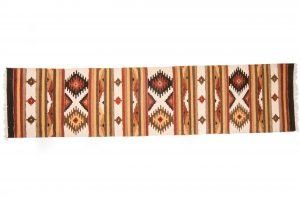 Tappeto Indiano Kilim 430 x 75 visione dall'alto