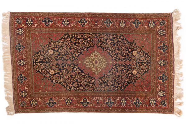 Tappeto Persiano Farahan Antico 211 x 133 visione dall'alto