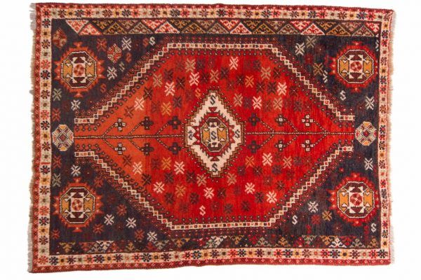Tappeto Persiano Shiraz 260 x 200 visione dall'alto