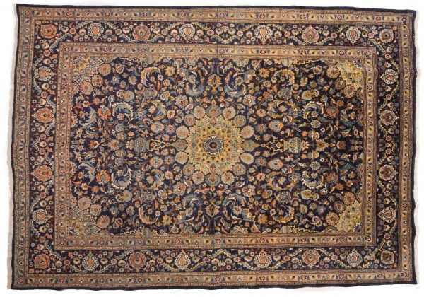 Tappeto Persiano Kashan 365 x 250 visione dall'alto