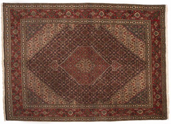 Tappeto Persiano Tabriz 350 x 246 visione dall'alto
