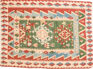 Tappeto Anatolico Kilim 163 x 121 visione dall'alto