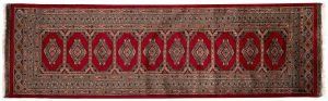 Tappeto Passatoia Pakistan Kashmir 247x72cm visione dall'alto
