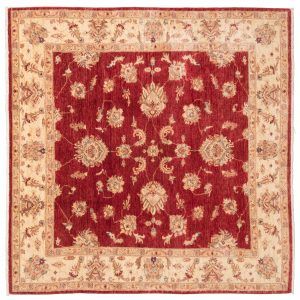 Tappeto Afgano Chobi 200x200 cm Alto-
