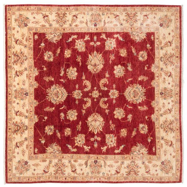 Tappeto Afgano Chobi 200x200 cm Alto-