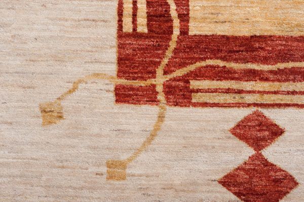 Tappeto Afgano Gabbeh 255x197 cm Dettaglio