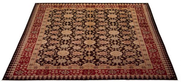 -Tappeto Afgano Hamaliya 357x270cm prospettiva