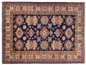 Tappeto Afgano Kazak 199x149 cm Alto