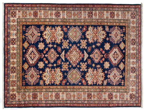 Tappeto Afgano Kazak 199x149 cm Alto