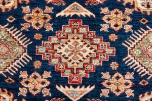 Tappeto Afgano Kazak 199x149 cm Dettaglio