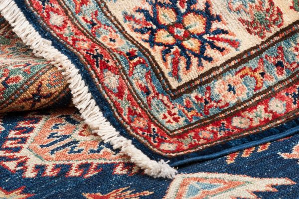 Tappeto Afgano Kazak 199x149 cm Dettaglio
