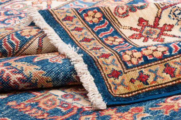 Tappeto Afgano Kazak Gold 190x181 cm Dettaglio