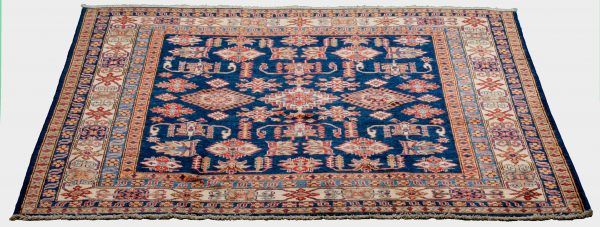 Tappeto-Afgano-Kazak-Gold-190x181-cm-Prospettiva