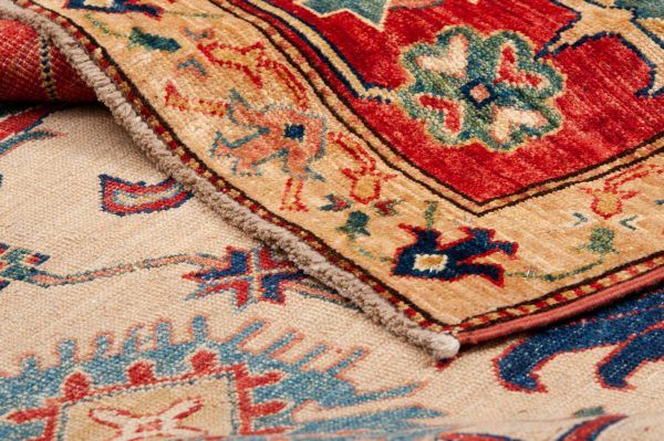 Tappeto-Afgano-Kazak-Gold-366x263cm-dettaglio