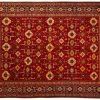 Tappeto Afgano Shirwan 389x296cm visione dall'alto