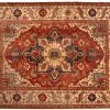 Tappeto Afgano Shirwan 370x277cm visione dall'alto
