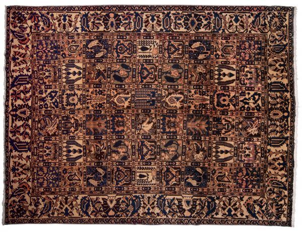 -Tappeto Persiano Baktiari 358x270cm alto