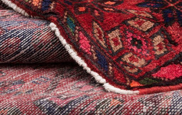 Tappeto Persiano Hamedan 216x143 cm Dettaglio