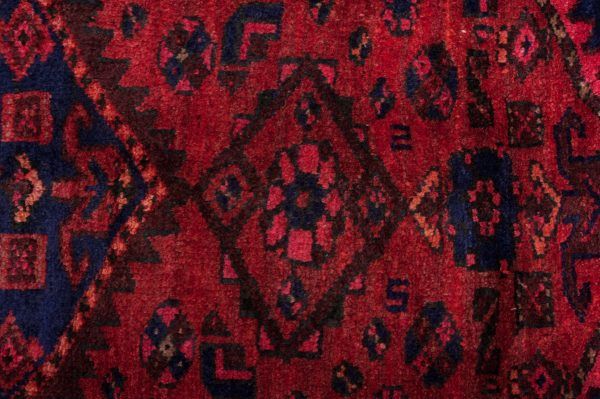 Tappeto Persiano Hamedan 216x143 cm Dettaglio