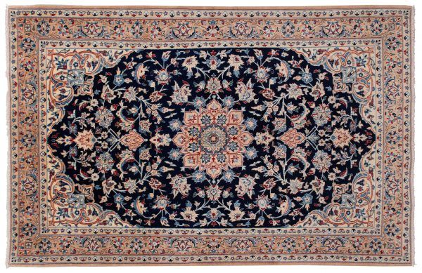 Tappeto Persiano Nain 6 capi 186x120cm alto-