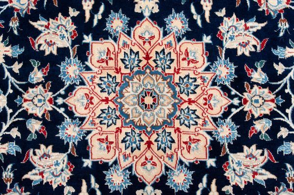 Tappeto Persiano Nain 6 capi 186x120cm dettaglio