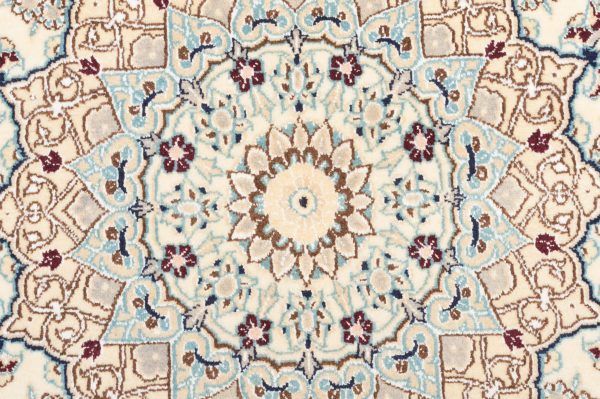 Tappeto Persiano Nain 9 250x145 cm Dettaglio