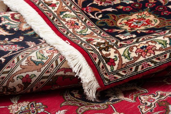 -Tappeto Persiano Tabriz 302x254cm dettaglio