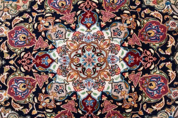 -Tappeto Persiano Tabriz 80 303x248cm dettaglio