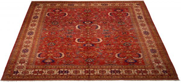 -Tappeto Persiano Yashar 369x283cm prospettiva