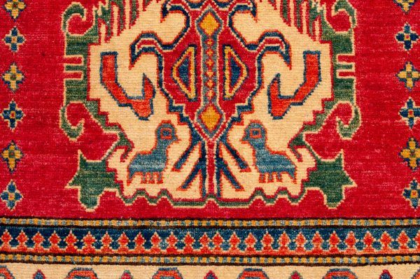 Tappeto Afgano Uzbek 180x120cm dettaglio