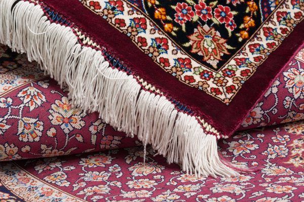 Tappeto-Persiano-Kum-Seta-125x77-cm-Dettaglio