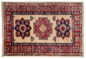 Tappeto-Afgano-Kazak-Super-82x56cm-alto