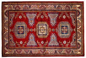 Tappeto-Afgano-Kazak-Super-147x99cm-Alto