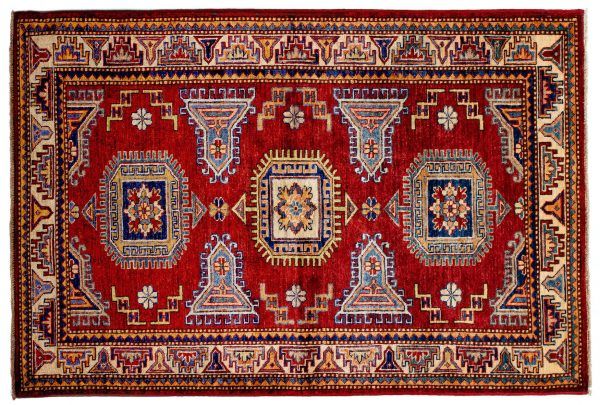 Tappeto-Afgano-Kazak-Super-147x99cm-Alto