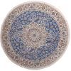 Tappeto Persiano Nain 244cm visione dall'alto