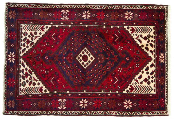 Tappeto Persiano Hamadan 207x141cm Alto