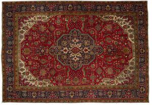 Tappeto Persiano Tabriz 289x201cm Alto