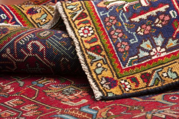Tappeto Persiano Tabriz 289x201cm Dettaglio