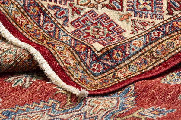 Tappeto Afgano Kazak-Gold 293x203cm Dettaglio