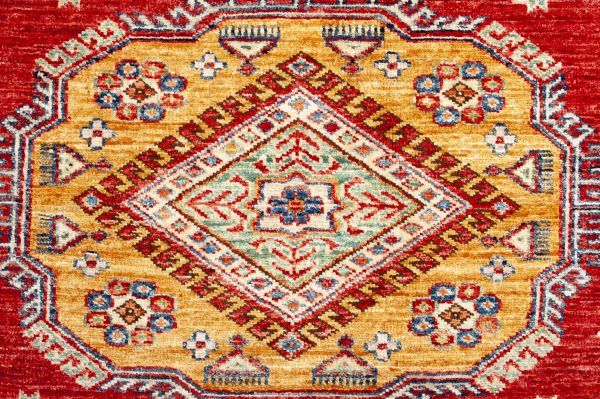Tappeto Afgano Kazak-Gold 293x203cm Dettaglio