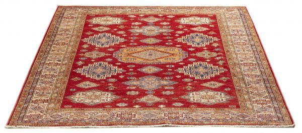 Tappeto Afgano Kazak-Gold 293x203cm Prospettiva