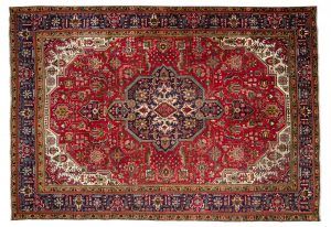 Tappeto Persiano Tabriz 289x201cm Alto