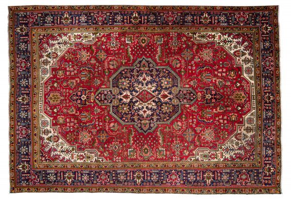 Tappeto Persiano Tabriz 289x201cm Alto