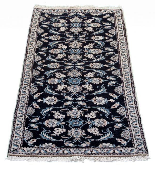 Tappeto Persiano Passatoia Nain 247x77cm Prospettiva