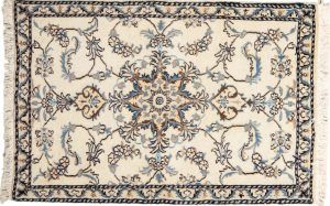 Tappeto Persiano Nain 128x87cm Alto