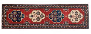 Tappeto Afgano Uzbek 289x78cm Alto
